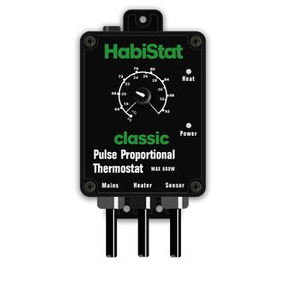 HabiStat Pulse Thermostat schwarz 600 Watt (16-34C)