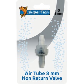 Superfish Luftschlauch 8mm, Rckschlagventil