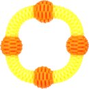 Lipa TPR Ring mit Bllen gelb/orange 19 x 19 x 4,9cm